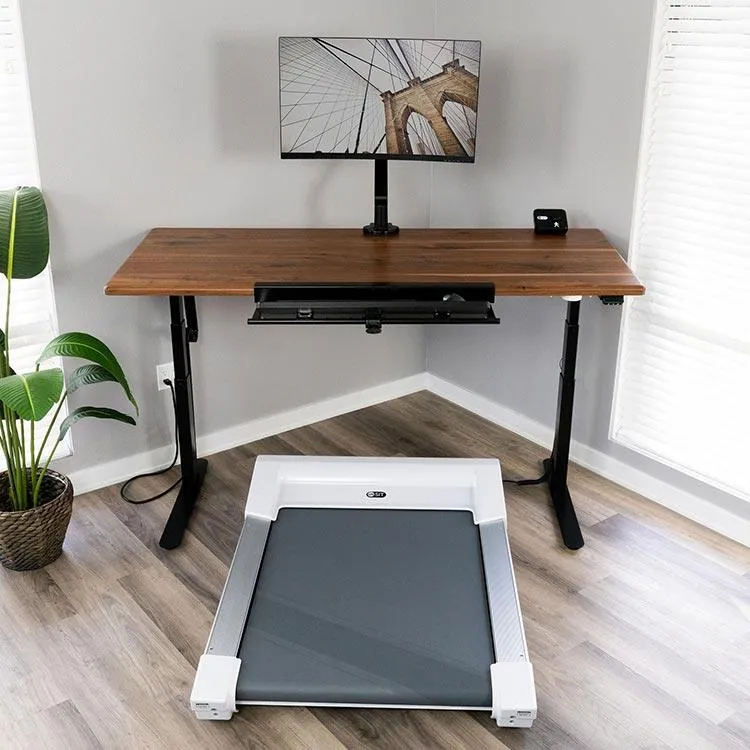 Lander Unsit Treadmill Desk - Solid Wood