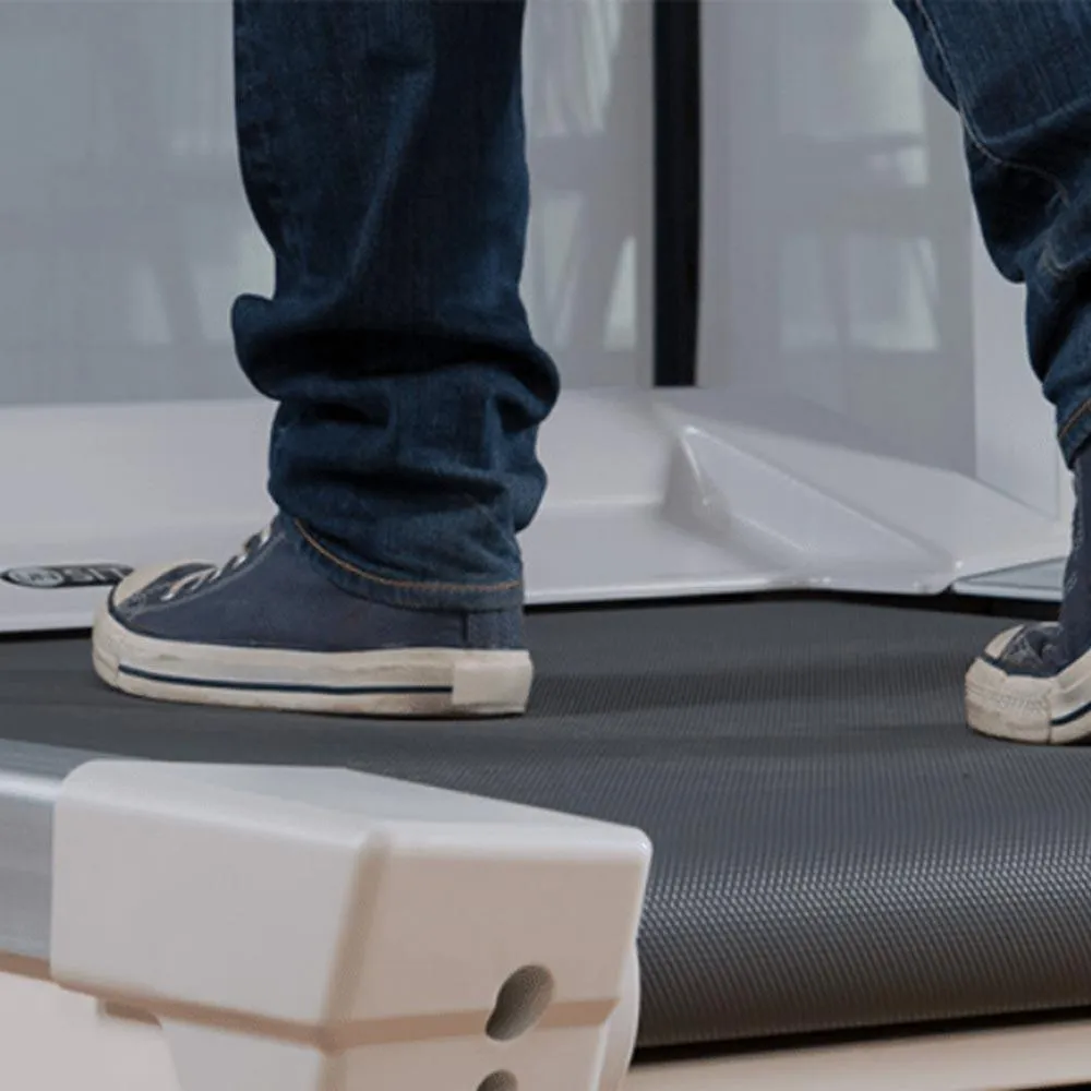 Lander Unsit Treadmill Desk with SteadyType - 3D Laminate