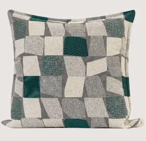 Large Decorative Throw Pillows for Couch, Square Modern Sofa Throw Pillows, Abstract Contemporary Throw Pillow for Interior Design