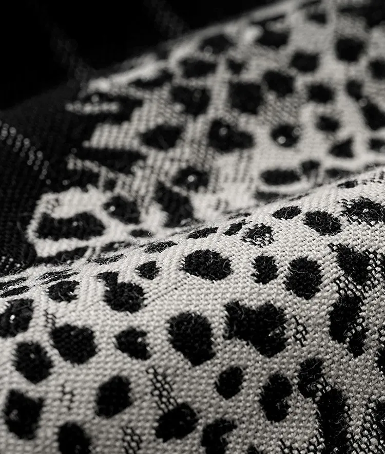 Large Modern Sofa Pillow Cases, Black Decorative Pillow Covers, Cheetah Modern Pillows for Couch, Abstract Decorative Throw Pillows for Living Room