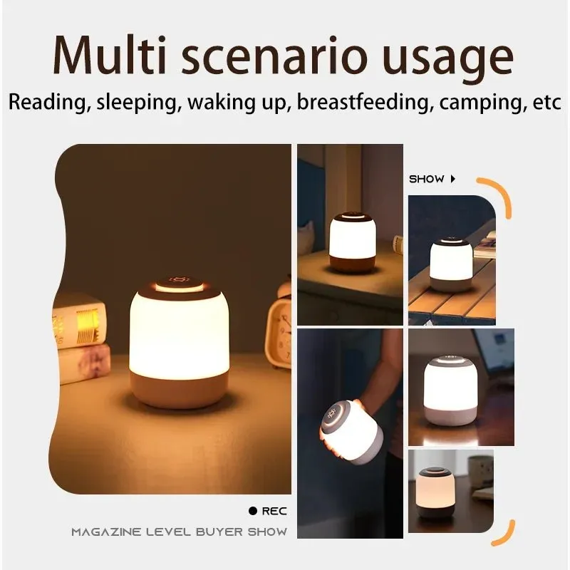 LED Night Light Table Lamp with Touch Sensor
