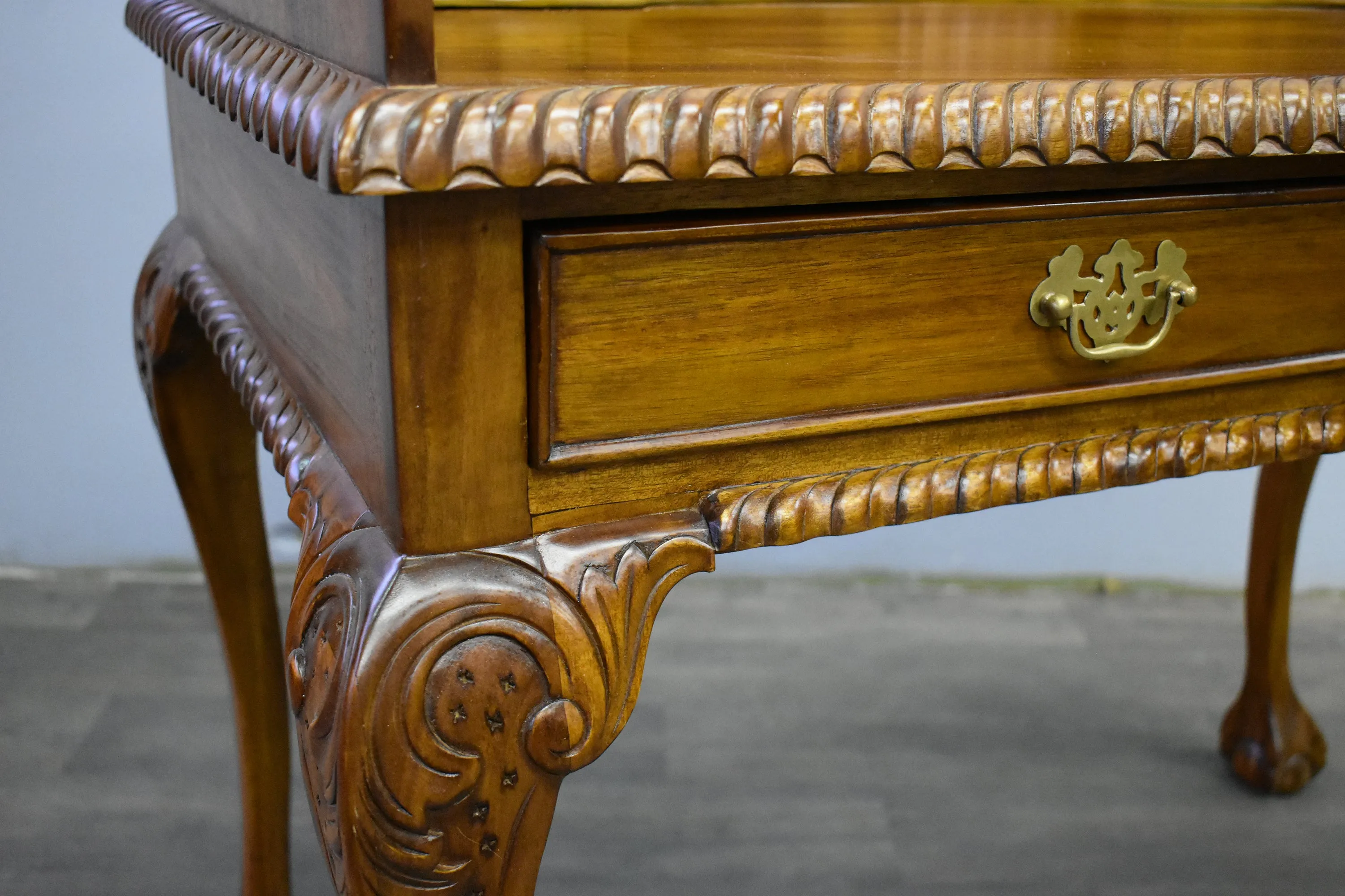 Legacy Escritoire Secretary Desk - Light Brown Walnut