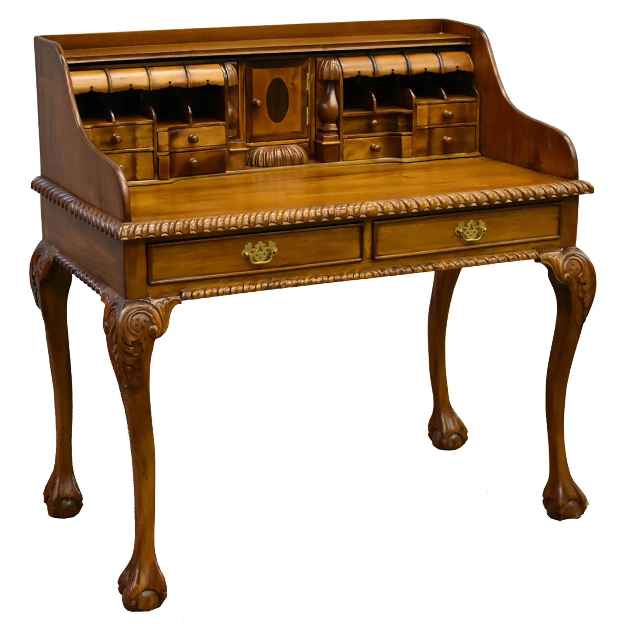 Legacy Escritoire Secretary Desk - Light Brown Walnut