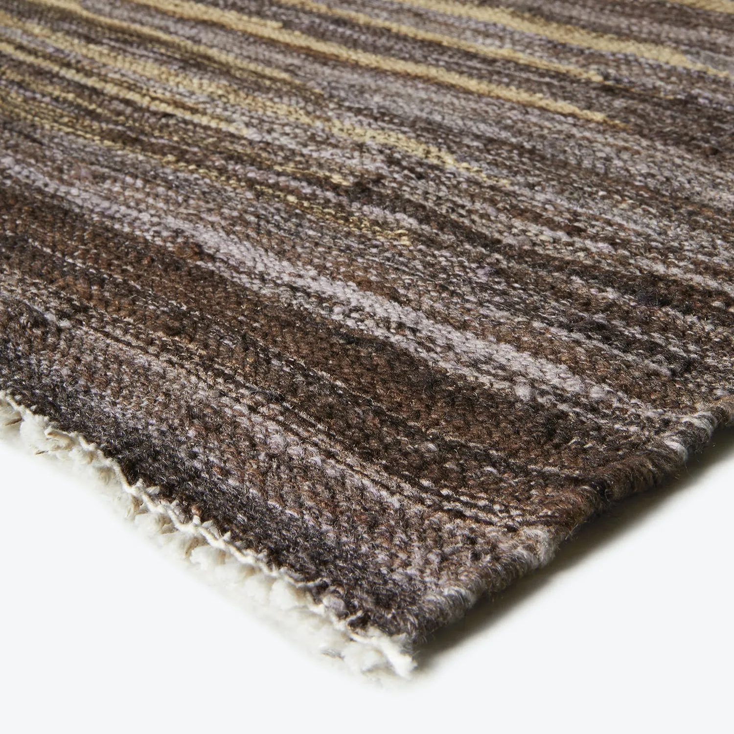 Multi Turkish Flatweave Wool Rug - 8'5" x 12'