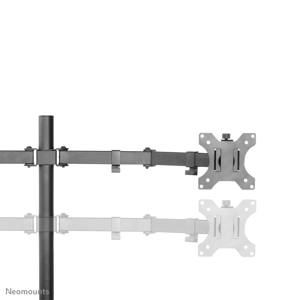 Neomounts Fpma-D550ddblack Tischhalterung Für Zwei Flachbildschirme Bis 32" 8Kg