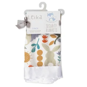 Owl Bunny Security Blankets 2 Pack