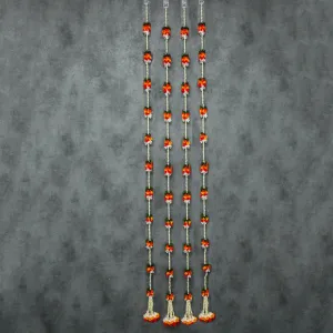 Pearls and Fabric Garland