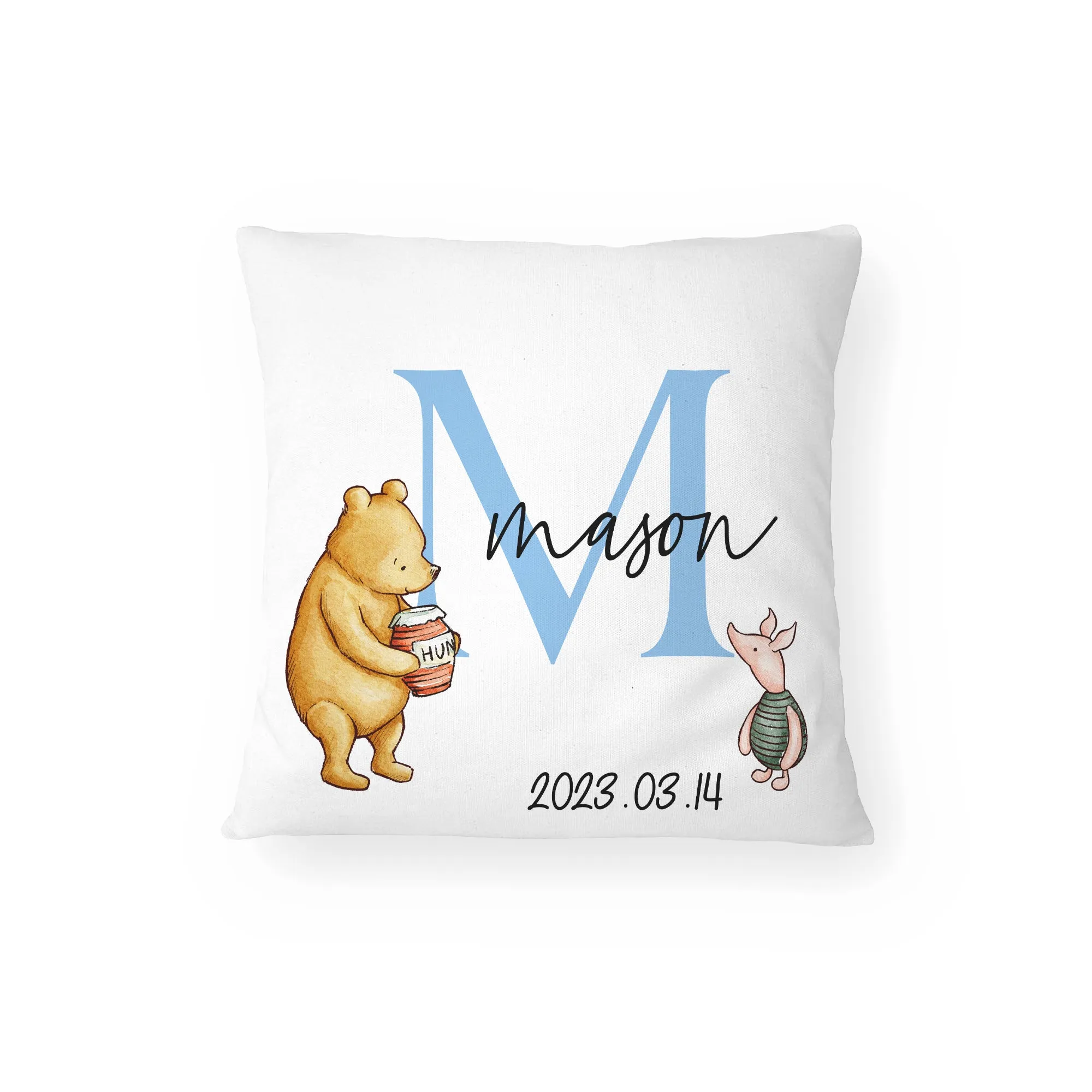 Personalized Decorative Pillow - Classic Pooh