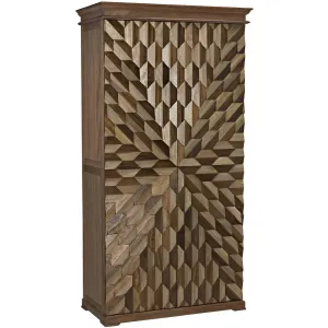 Petal Hutch, Dark Walnut