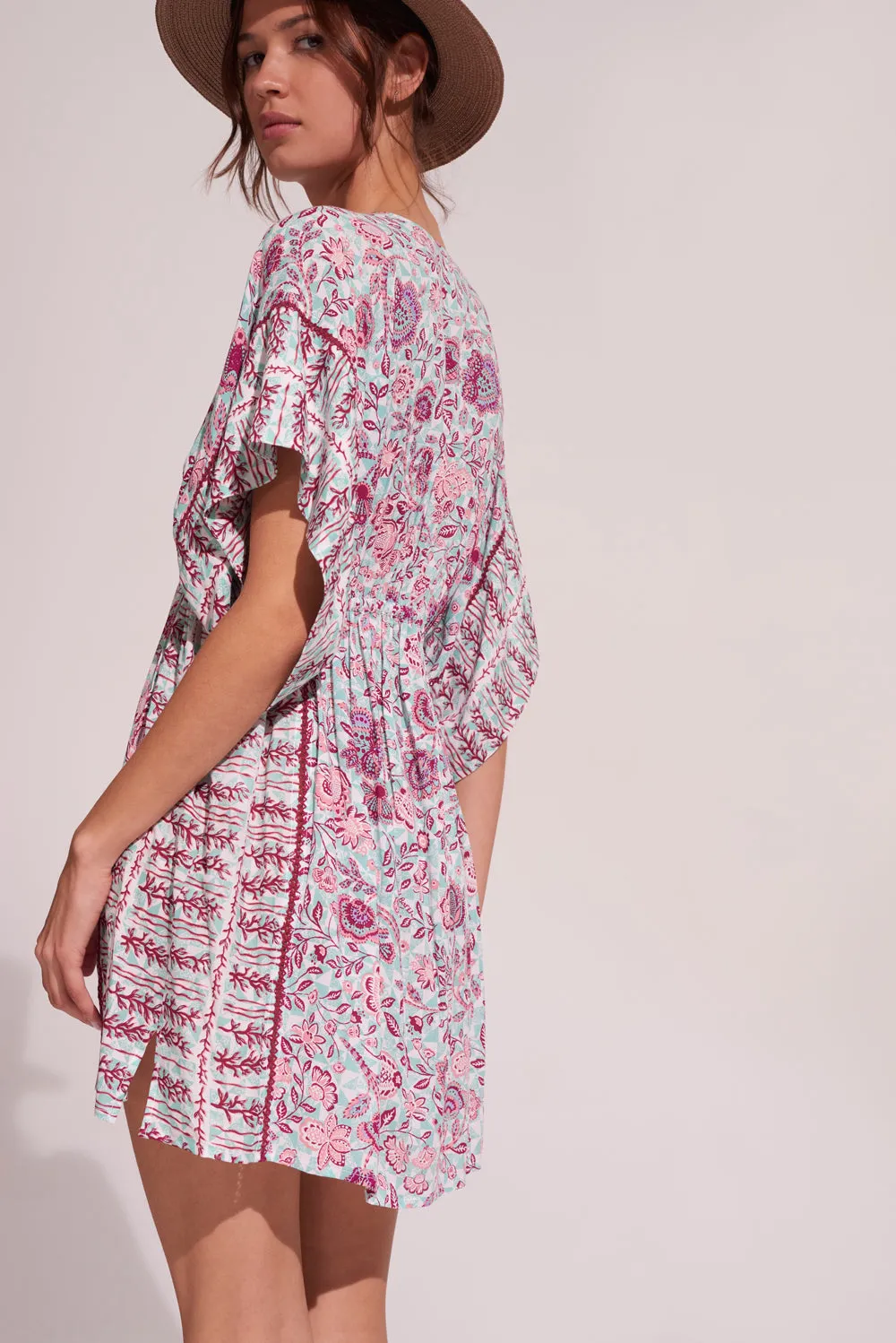 Poupette St Barth - Kaftan Amaya - Aqua Pensee