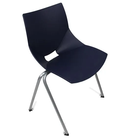 Shell Side or Dining Stackable Chair Plastic Orange (Set of 2) Clearance Sale Set of 2 chairs for $49.95
