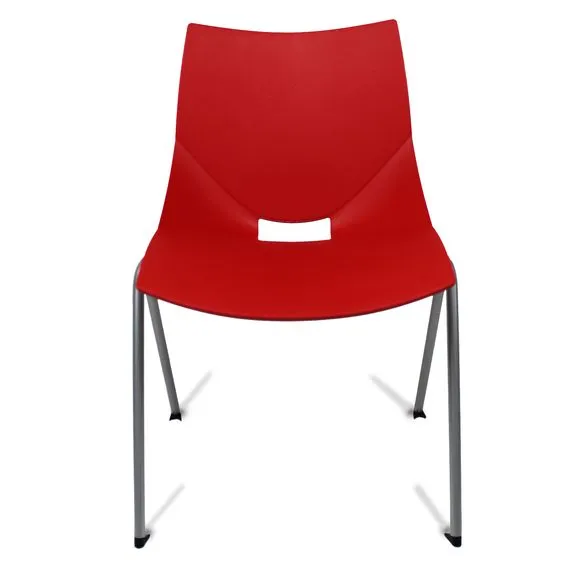 Shell Side or Dining Stackable Chair Plastic Orange (Set of 2) Clearance Sale Set of 2 chairs for $49.95