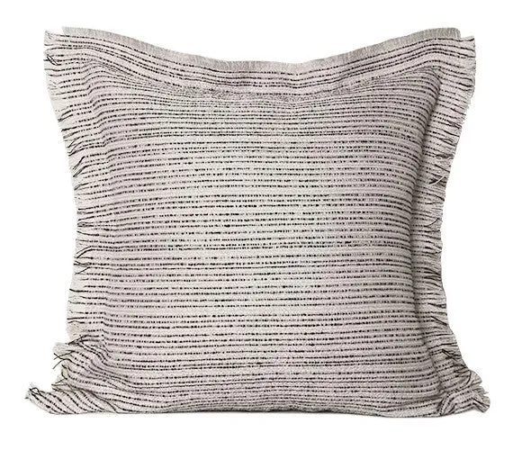 Silver Gray Modern Throw Pillows, Simple Modern Throw Pillow for Couch, Modern Sofa Pillow Covers, Decorative Pillow for Interior Design