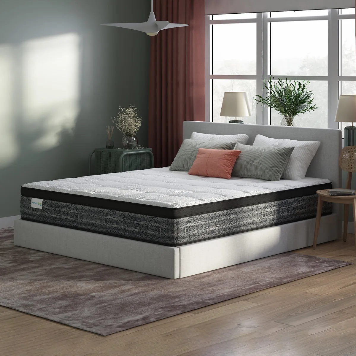 SomosBeds Bloomquist Plush Eurotop Mattress