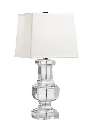 Square Crystal Urn Lamp