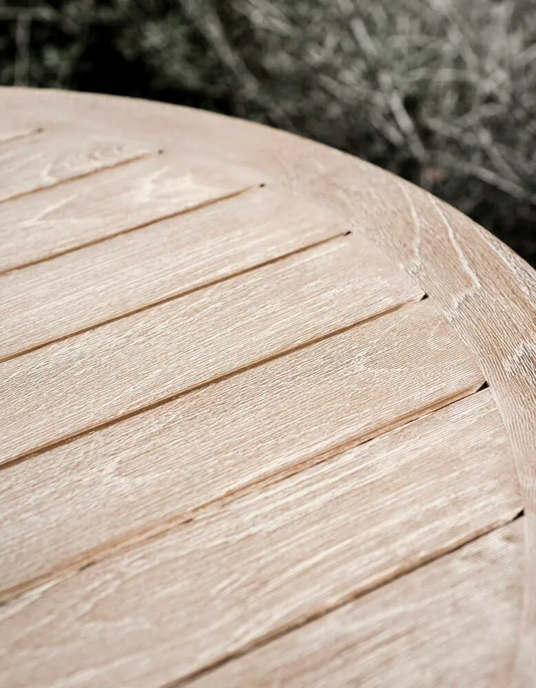 Stem Round Outdoor Side Table