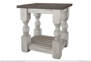 Stone Chairside Table