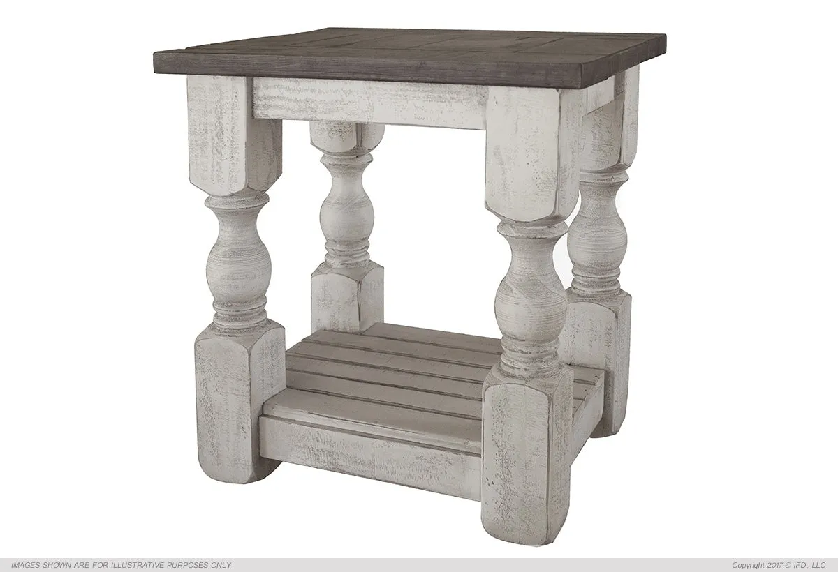 Stone Chairside Table