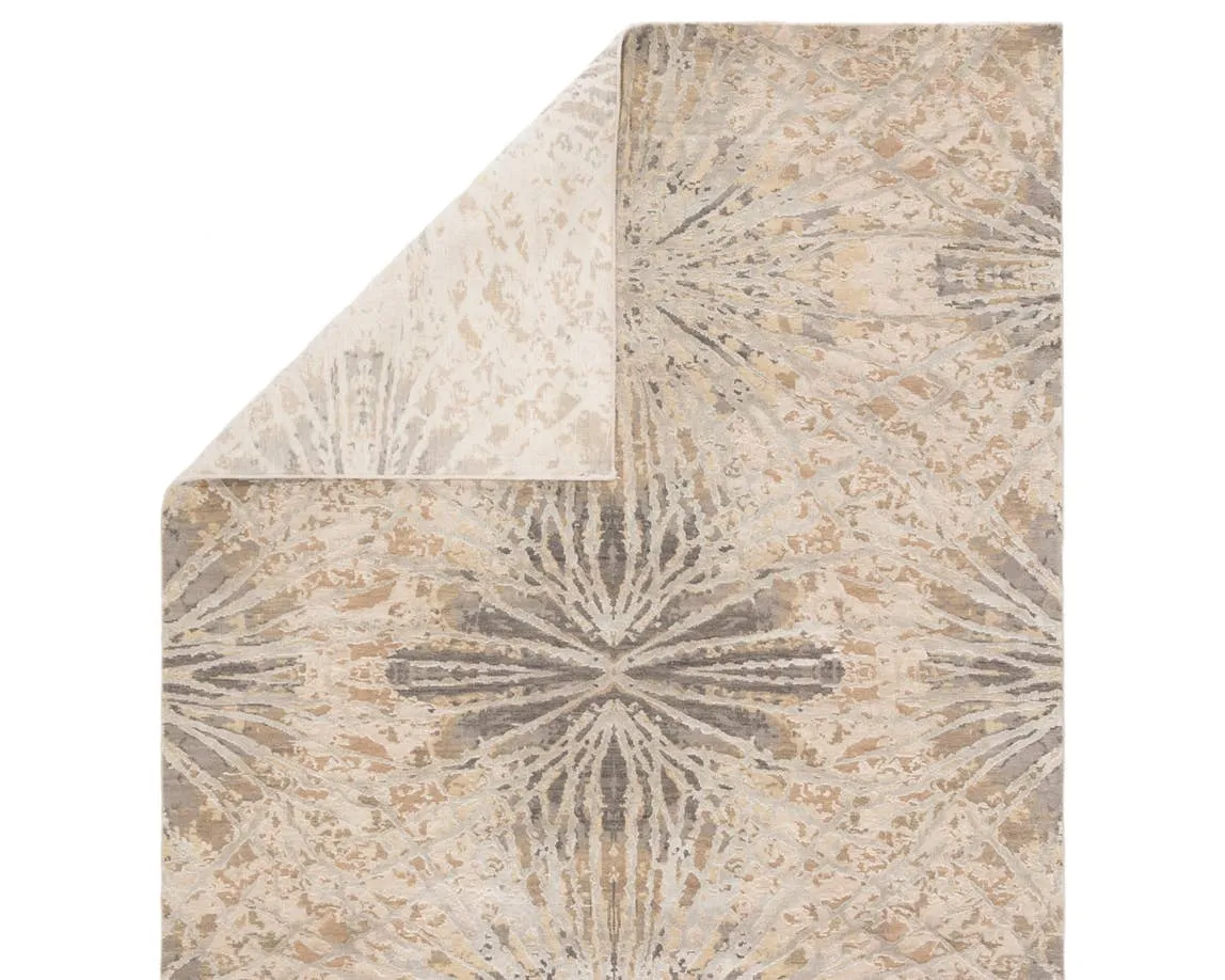 Thea Rug  5'6" x 8'- Pumice Stone and Paloma