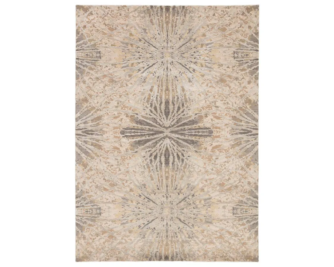 Thea Rug  5'6" x 8'- Pumice Stone and Paloma