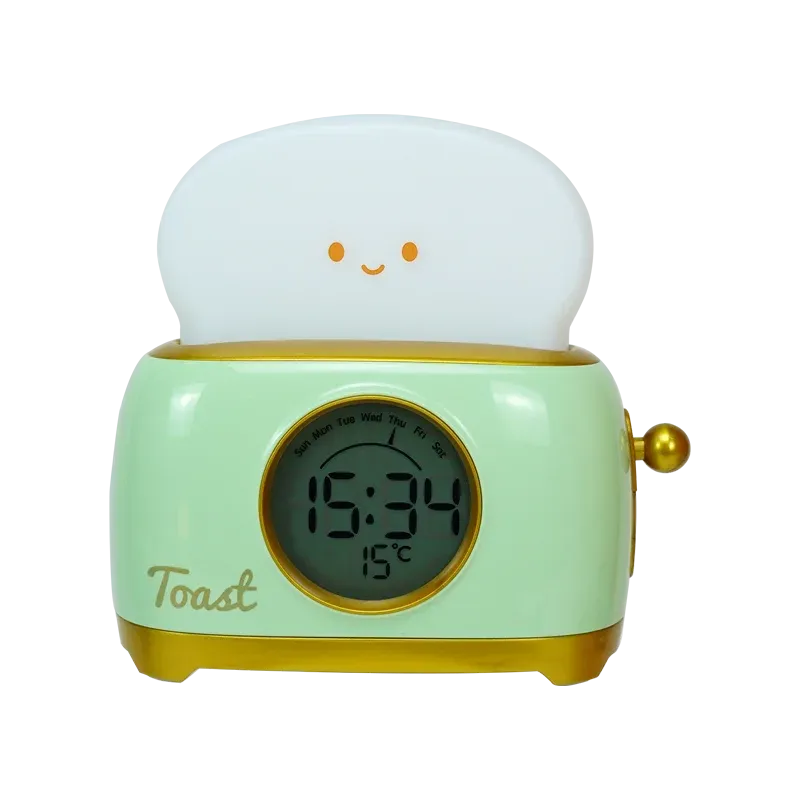 Toast Time Light & Alarm Clock