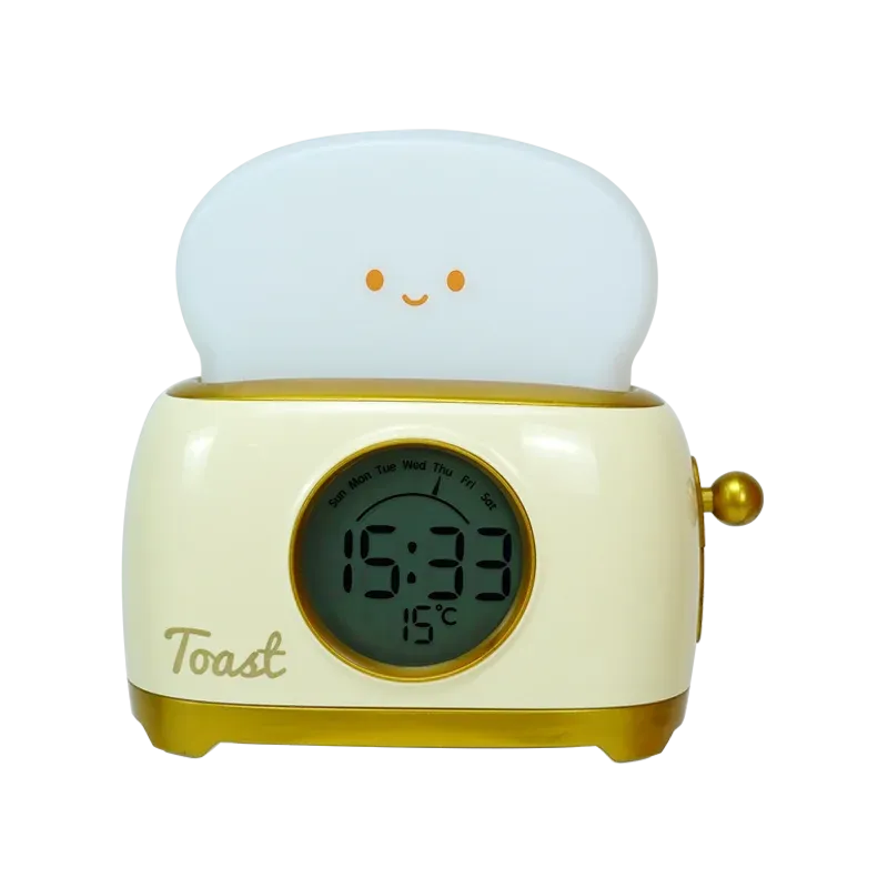 Toast Time Light & Alarm Clock