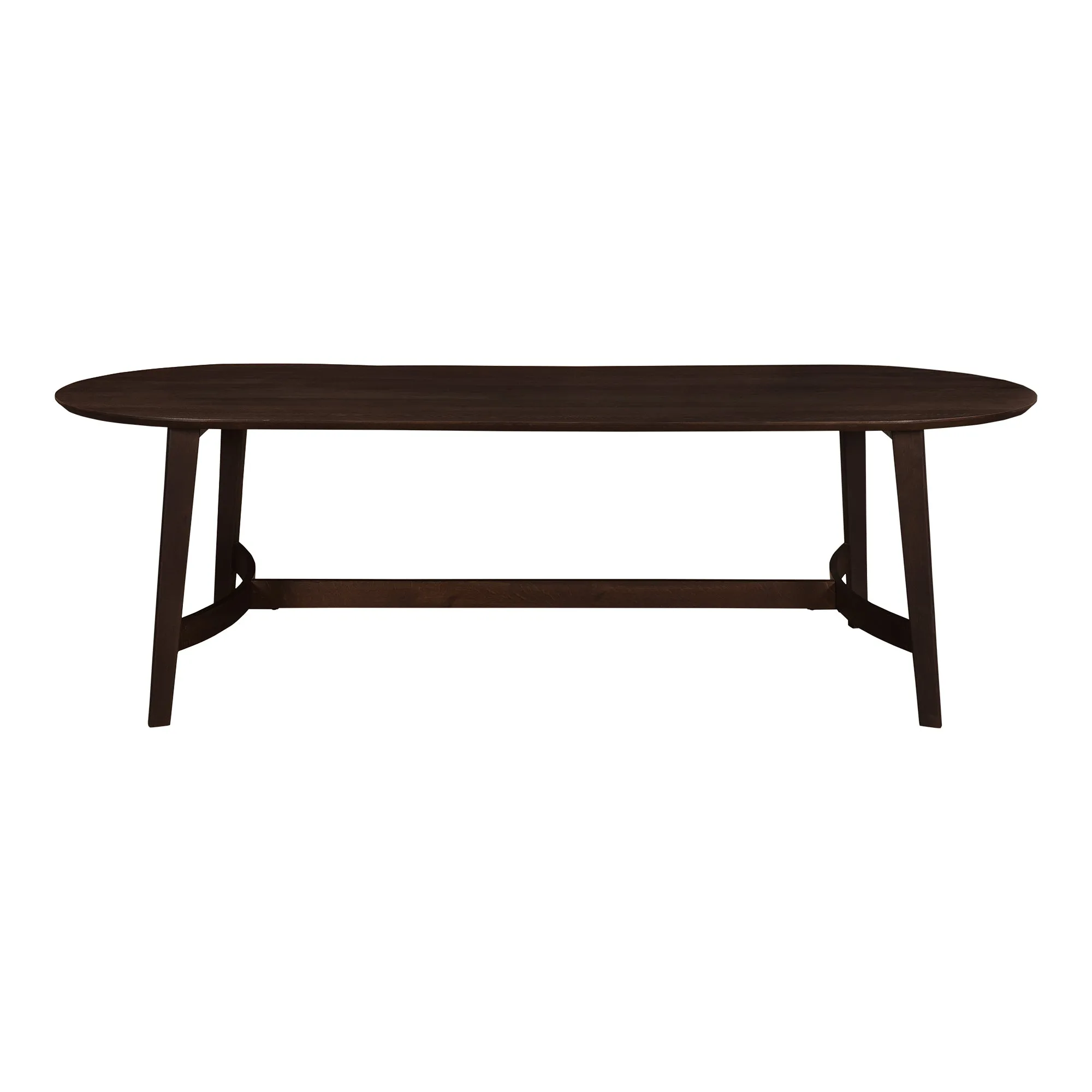 Trie Dining Table Small Dark Brown