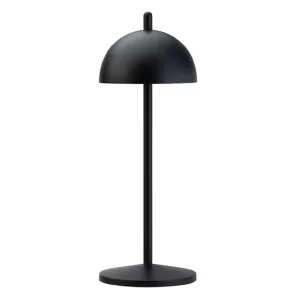 Utopia Antigua LED Cordless Table Lamp 300mm Black (Pack of 6) - FU975